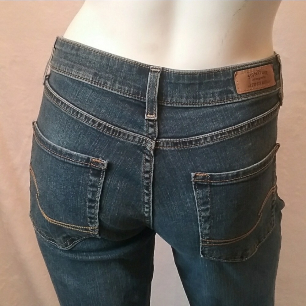 Womens Levi's Signature Modern Boot Cut Denim Jeans W27/L32